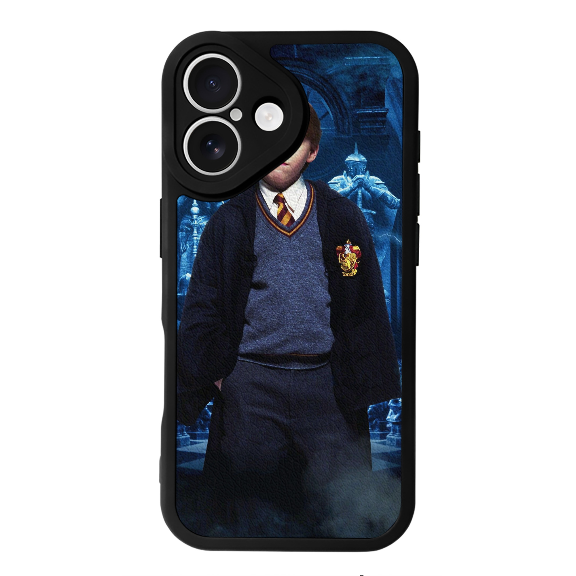 （画像用） Harry Potter ハリー・ポッターシリーズ 【iPhone 16シリーズ対応】シリコンスマホケース（レザー調） 材質：シリコン